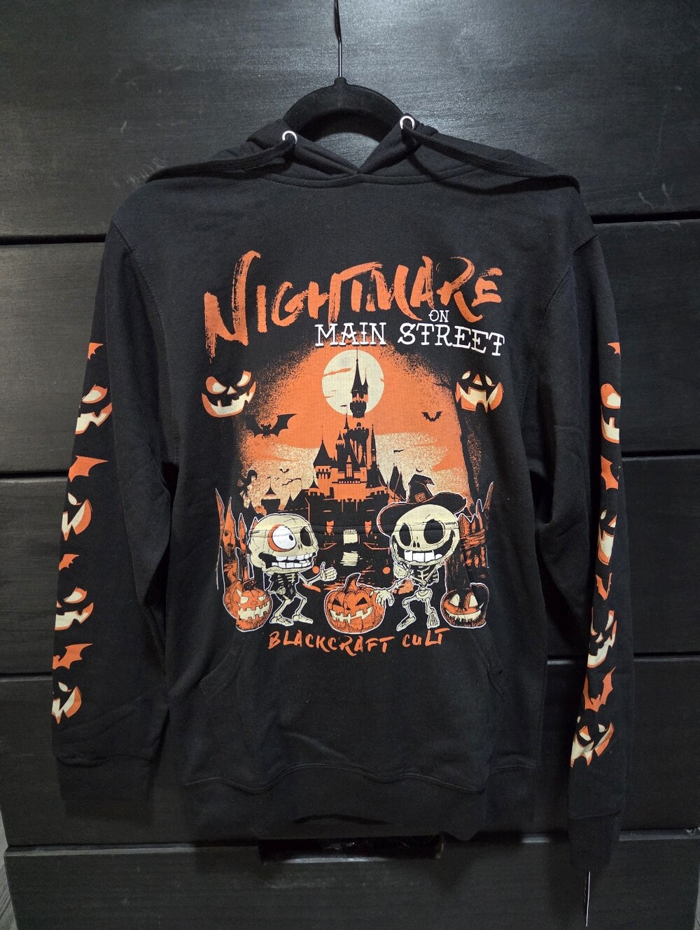 Blackcraft Cult Nightmare On Main Street Hoodie Pullover Halloween Goth Emo Punk